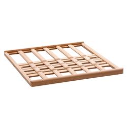 Weinpräsenter zusammengeklappt