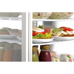 Mini-Kühlvitrine 78L, weiß