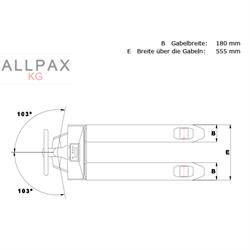 Ravas Handpallettruck R-1100