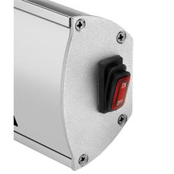 Terrasverwarmer bedienknop