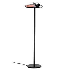 Terrasverwarmer deels ingeschakeld