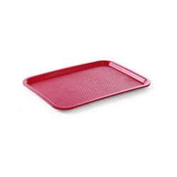 Hendi Serviertablett Kunststoff  Rot