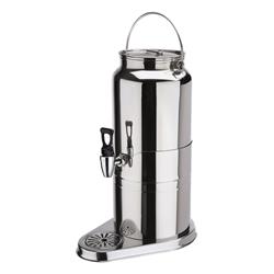 Milchdispenser aus Chromnickelstahl