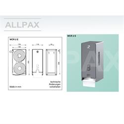 Maße Toilettenpapierspender