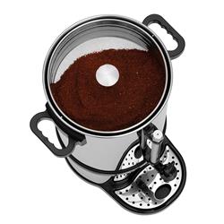Kaffeemaschine Bartscher Oberseite mit Kaffee