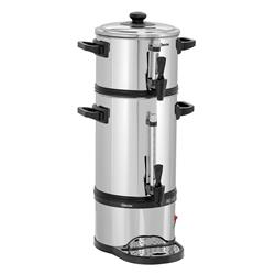 Milchdispenser auf Kaffeemaschine
