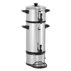 Milchdispenser auf Kaffeemaschine