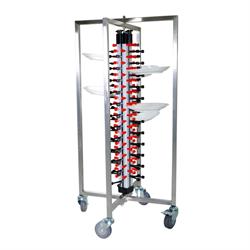 Tellerstapelsystem - Tellerwagen für 48 Teller