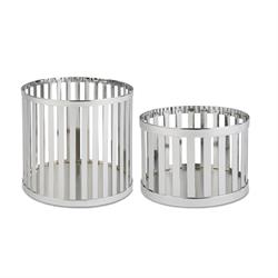Korb/Ständer aus Metall, chrome