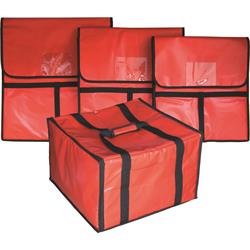 Pizza-Bag in 3 Größen, rot