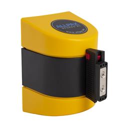 STOPPO XL Magnet Absperrband ausziehbar Wandmontage gelb schwarz 5 m, Kassette gelb