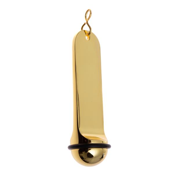 Schlüsselanhänger ohne Gravur, Alu - gold o. silber