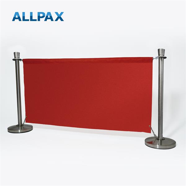 ALLPAX Café-Absperrung Set rot, 1,8 m