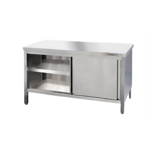 Edelstahl Arbeitsschrank 190 x 70 cm