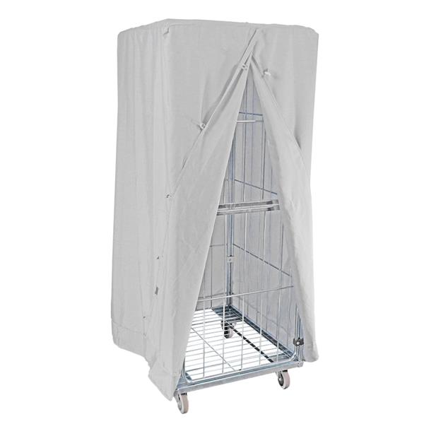 Abdeckhaube Weiß für Wäschecontainer Premium III S
