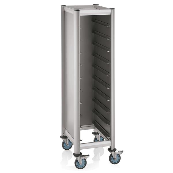 EN Tablettwagen für 10 Tabletts