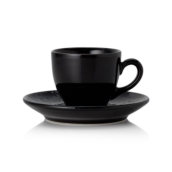 Espressotassen mit Unterteller Set 90 ml