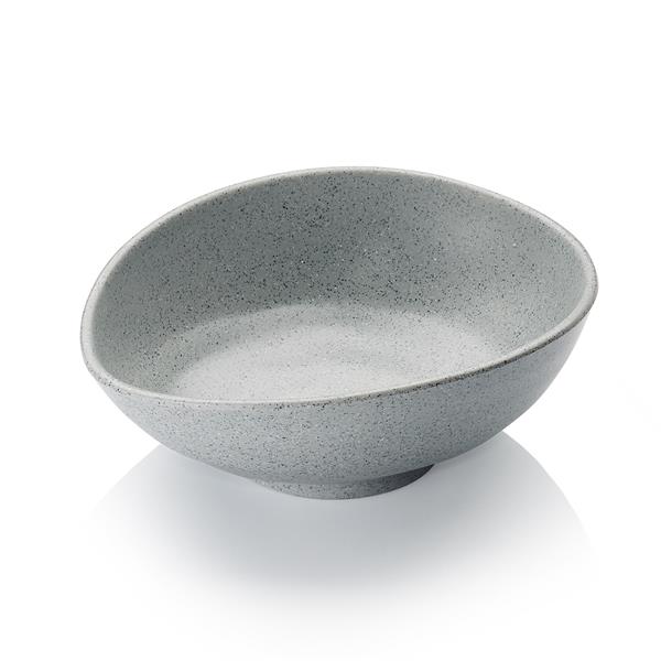 Schüssel Melamin, grau