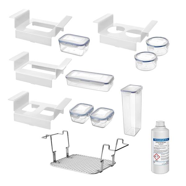 BactoSonic Zubehörset – Implantatboxen & Boxenträger für BactoSonic Ultraschallbad