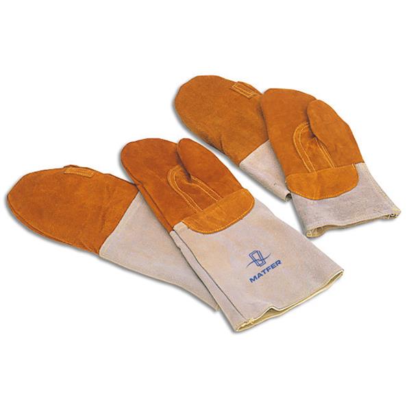 Ofenhandschuhe aus Leder