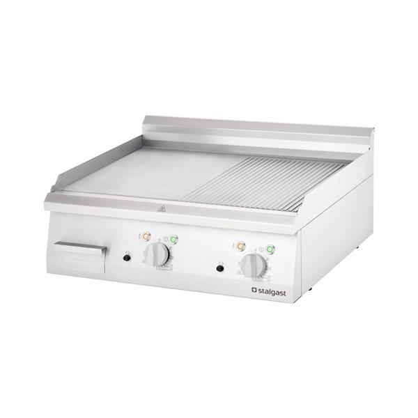 Elektro-Griddleplatte Serie 700 ND - glatt, gerillt oder halb &amp; halb