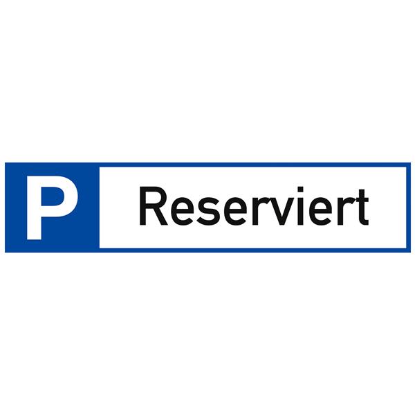 Parkplatzreservierer Aluminium