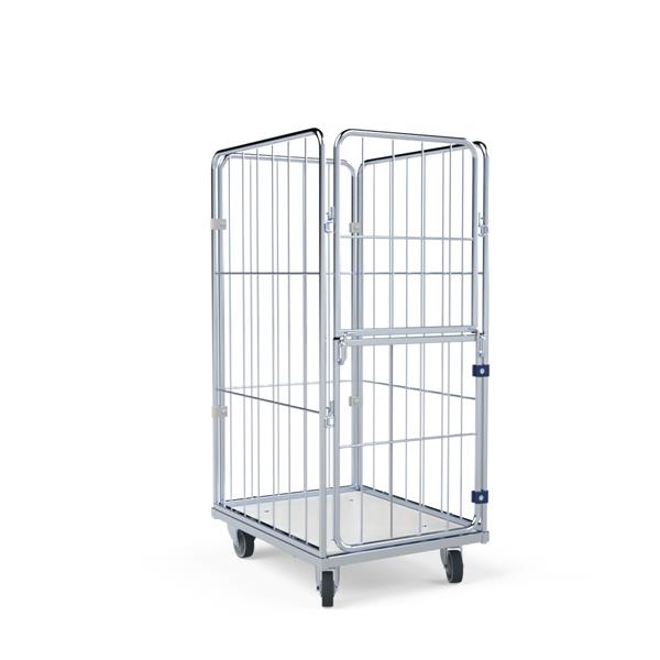 Wäschecontainer Premium I 4.0 Kunststoffboden