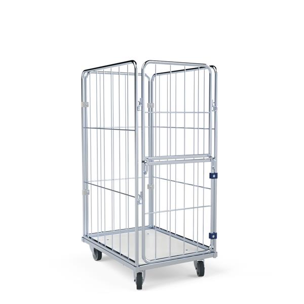 Wäschecontainer Premium II 4.0 Kunststoffboden