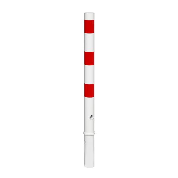 Absperrpfosten aus Stahlrohr Ø 76 mm