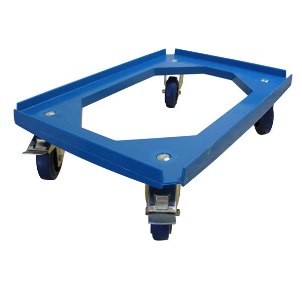 Transportroller 600x400 mm ABS blau