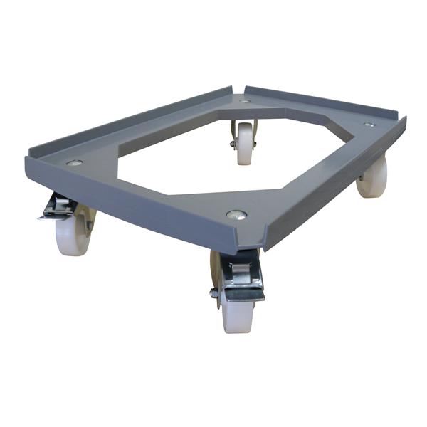 Transportroller 600x400 mm ABS grau