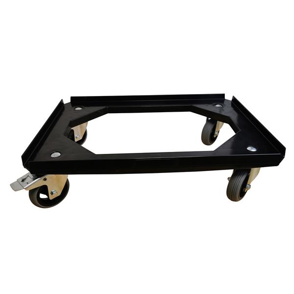 Flüster-Transportroller 600x400 mm schwarz