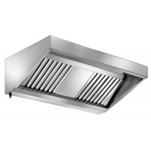 Wandhaube 1 m mit LED und Filter