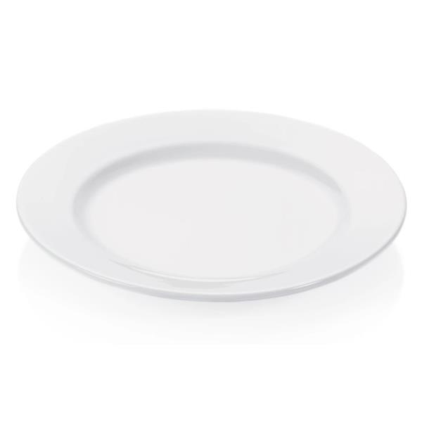 Teller flach Porzellan 24 cm, 6er Set