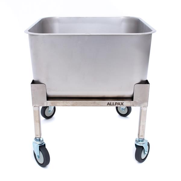 Spülwagen inkl. Becken 400x400x300mm und Abfluss