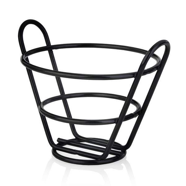 Pommestütenständer schwarz