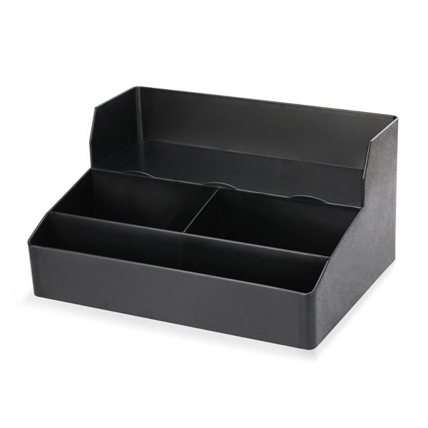 Bar-Caddy, 3 Fächer, eine Ablage