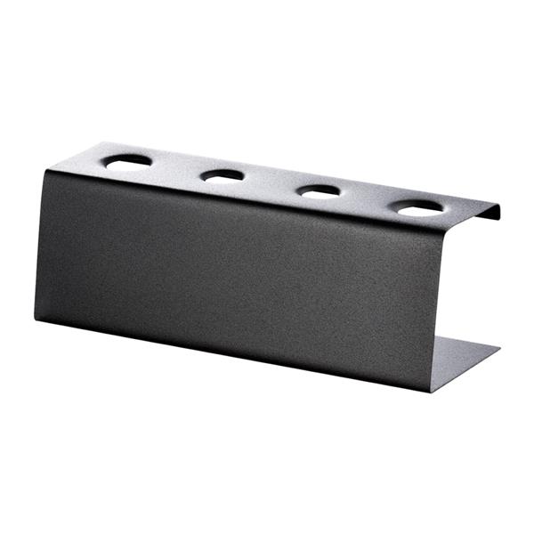 Waffelhalter für vier Waffeln, schwarz