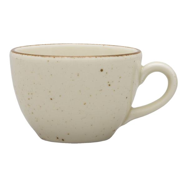 12 x Obertasse Porzellan Serie Aida 180 ml – creme