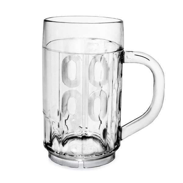 PC-Bierkrug, Mit Füllstrich/Eichstrich, 300 ml