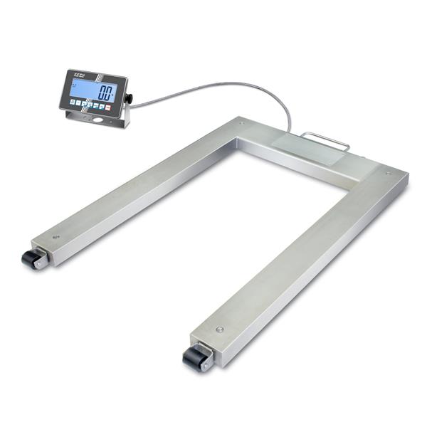 Palettenwaage UXC Edelstahl – 600 kg oder 1500 kg, eichfähig