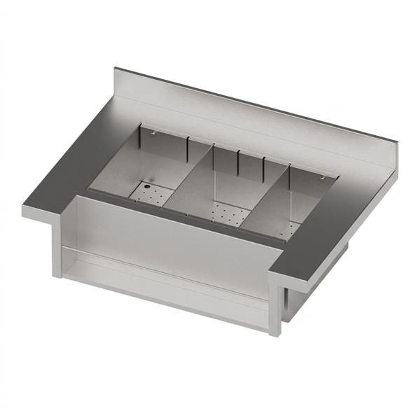 Eisboxelement mit Speedrack, unterteilbar