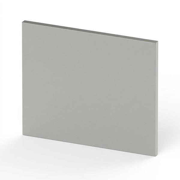 Seitenverkleidung Bar bodentief 600 x 40 x 850 mm, rechts oder links, Edelstahl