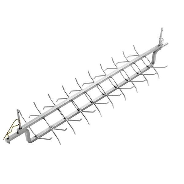 Spießkorb P6 für Hähnchengrill, 540 x 145 x 155 mm