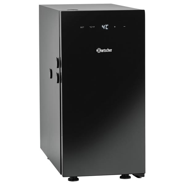 Milchkühlschrank KV9L, 9 l, schwarz, Kunststoff, abschließbar