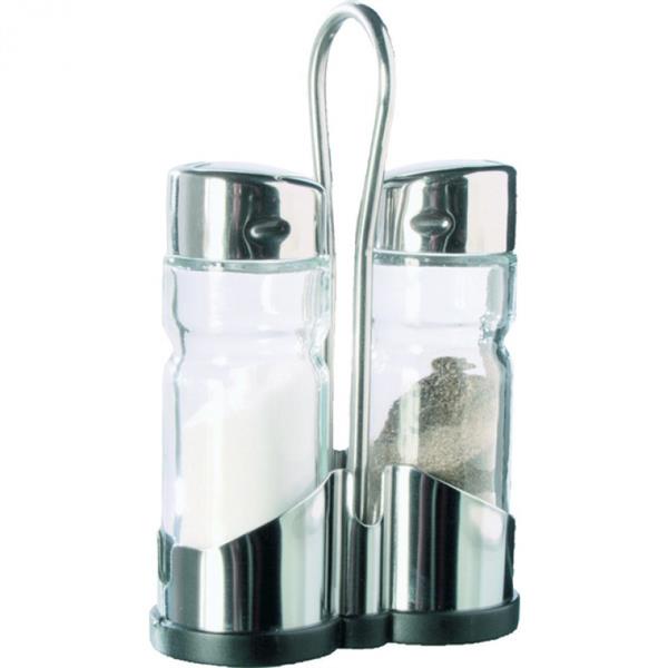 Menage 2-teilig, Salz & Pfeffer, Unterteil Kunststoff