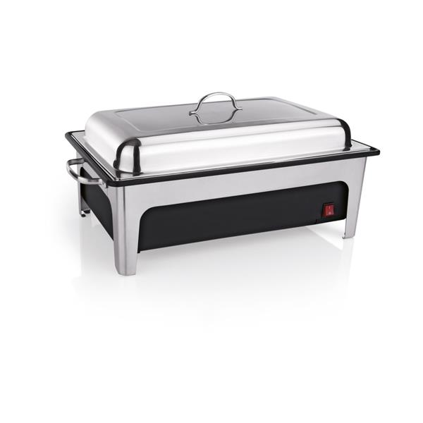 Elektro Chafing Dish aus Kunststoff/Chromnickelstahl