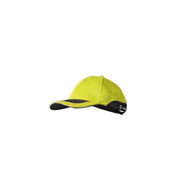 *DANIEL* WARNSCHUTZ-CAP GELB/GRAU