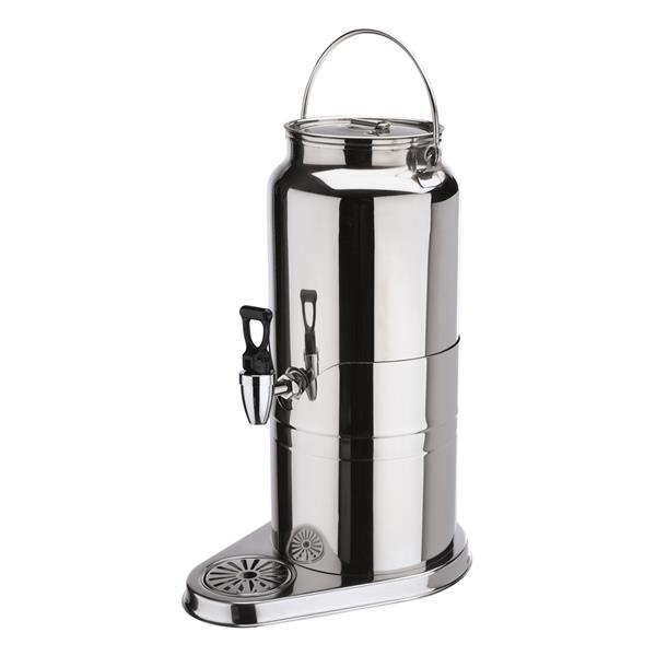 Milchdispenser aus Chromnickelstahl