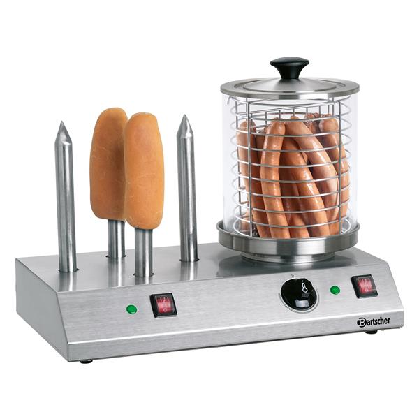 Hot Dog-Gerät, 4 Toaststangen